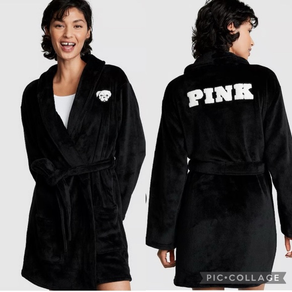- Victoria's Secret Short Cozy Robe M/L - Picture 1 of 1
